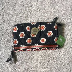 NWT Black and Red Vera Bradley wallet